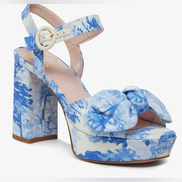 NEW TED BAKER HEMMINA PLATFORM HEELS SIZE 8 US/38 EU - Picture 2 of 6